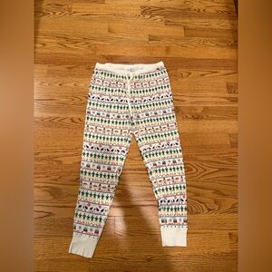 Hanna Andersson Elf Adult Unisex Long John Pajama Pants—size XL